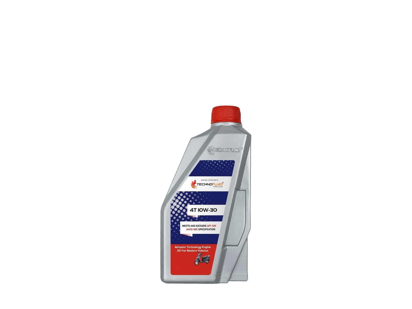 TECHNOFLUID FOUR-STROKE MOTORCYCLE ENGINE OILS — 4T 10W-30