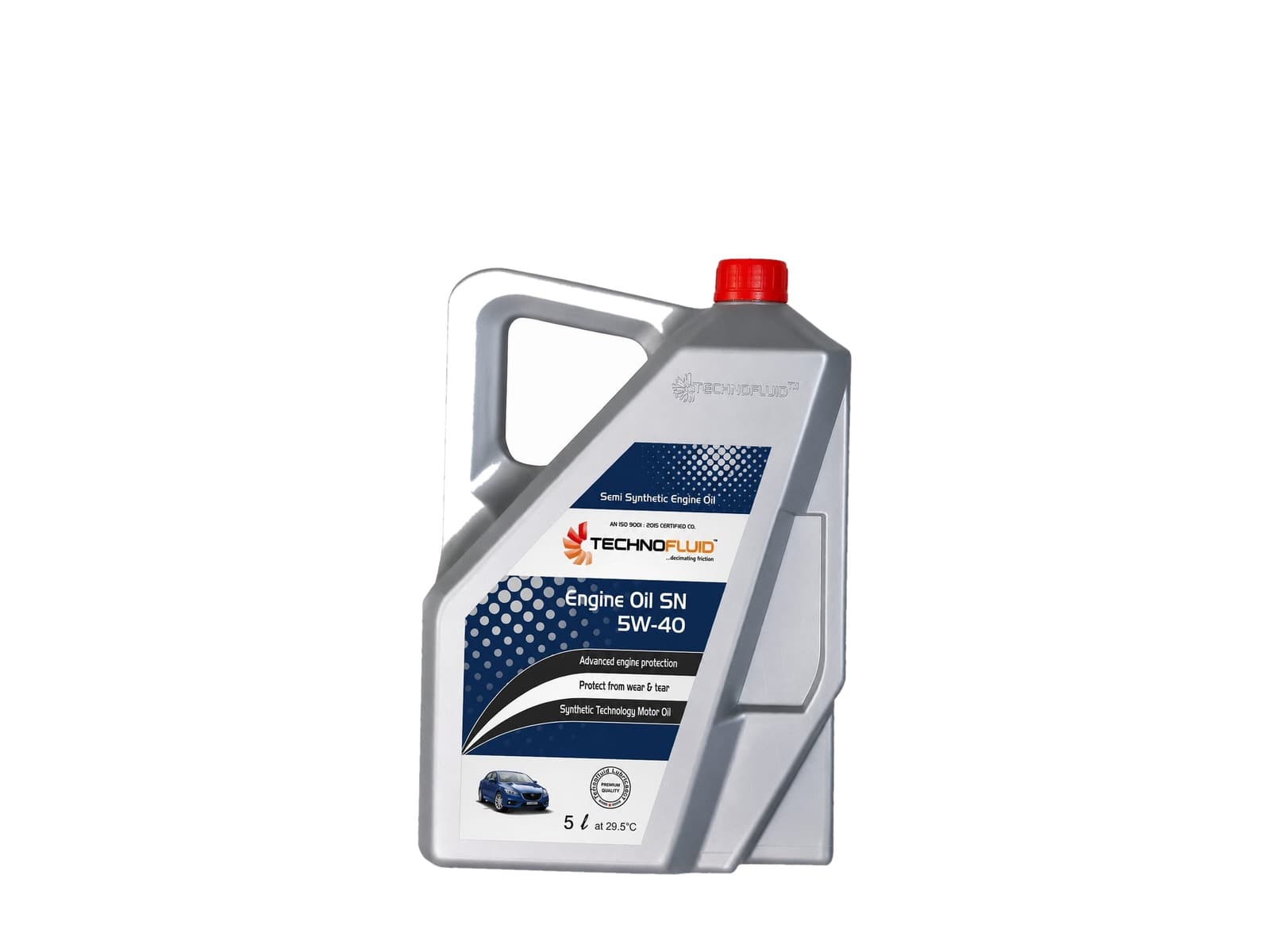 TECHNOFLUID PCMO — Engine Oil SN 5W-40 — 5 L