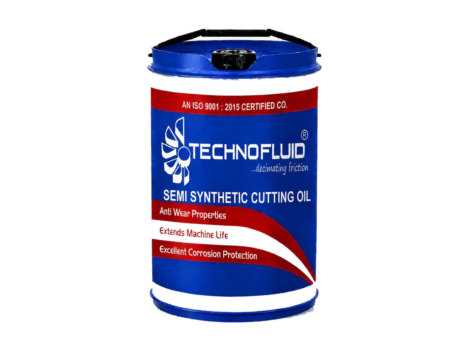 Semi-synthetic cutting fluid